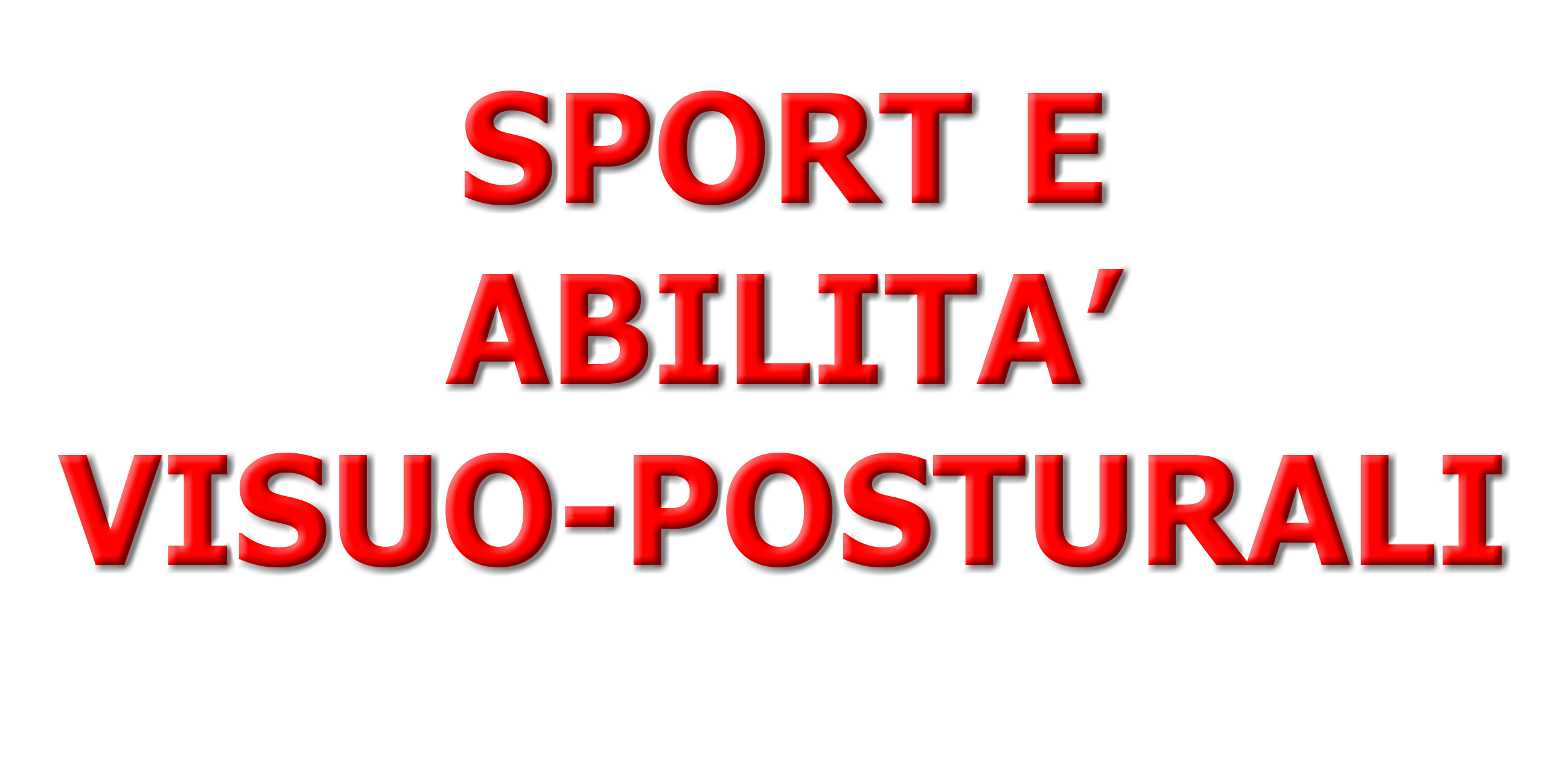 Analisi Visuoposturale